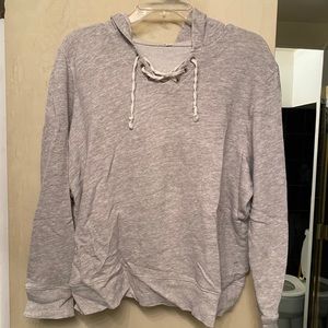 J. Crew grey hoodie